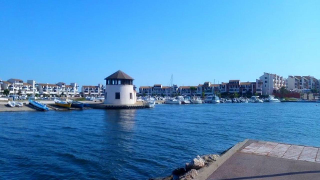 Appartement Tout Confort A Cap Coudalere Avec Vue Magnifique Sur Le Canigou Au Bord Du Lac - Check In Automatise - Parking Gratuit - Aire De Jeux D'Enfants - 르발카레스 외부 사진